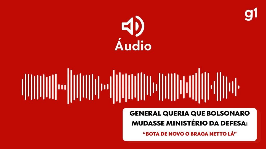 General queria que Bolsonaro colocasse Braga Netto novamente no Ministério da Defesa