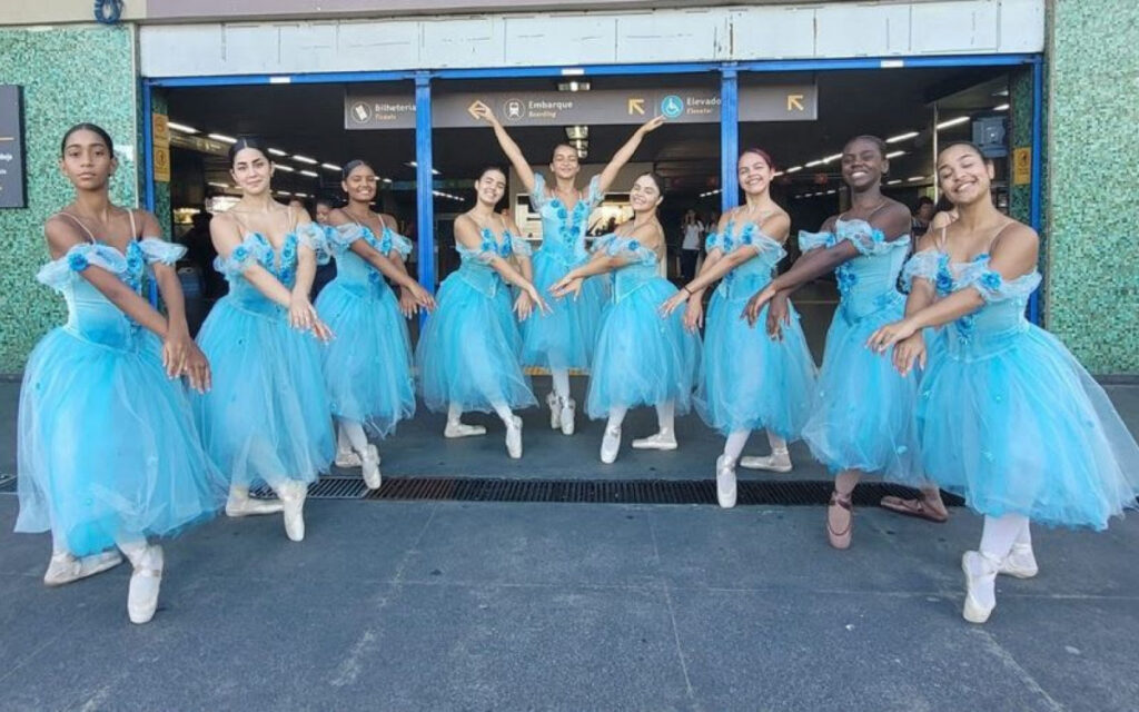 Ballet Manguinhos leva prévia de ‘Um Desejo de Natal’ à estação Carioca | Rio de Janeiro