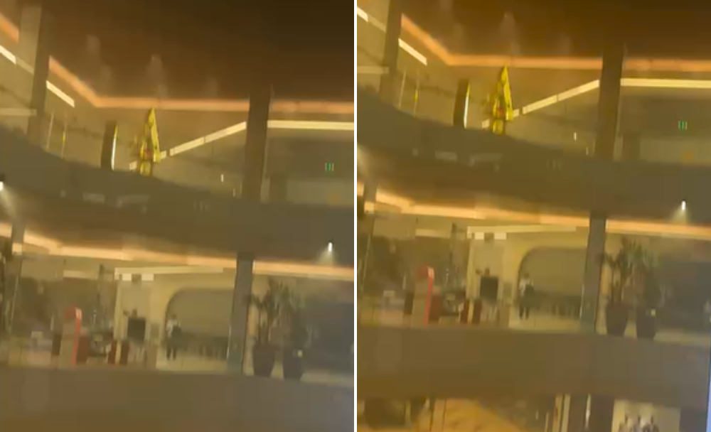 DiamondMall pega fogo na noite desta quarta e clientes precisam evacuar o local