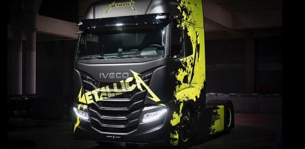 Caminhão do Metallica existe e está à venda no Brasil; conheça
