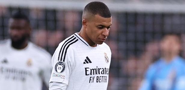 Mbappé decepciona de novo e segue sem decolar pelo Real Madrid