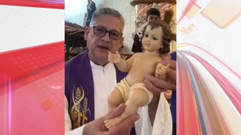 Padre do PR viraliza após fazer paródia sobre nascimento de Jesus