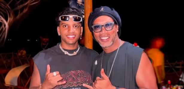 Rodrygo e Ronaldinho juntos, Paulinho em Alagoas: o Réveillon dos boleiros