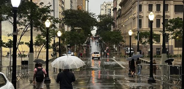 São Paulo entra em estado de atenção para alagamentos na cidade