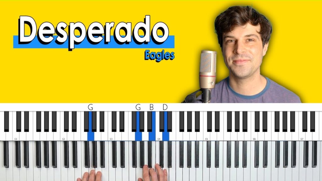 How To Play “Desperado” by Eagles [ACCURATE Piano Tutorial + Chord Chart]