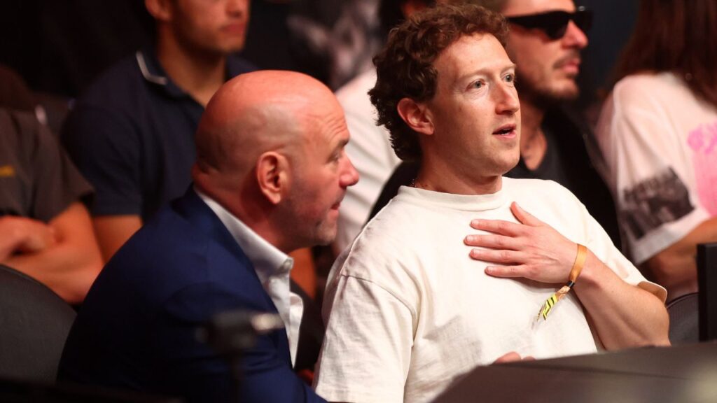 Presidente do UFC entra para a diretoria de Mark Zuckerberg