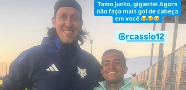 Cruzeiro tem zoação de Dudu com Cássio e provocação a Gabigol