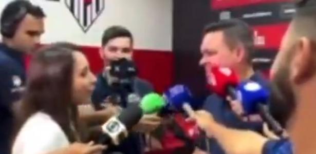 Repórteres apoiaram machismo no Atlético-GO em coletiva