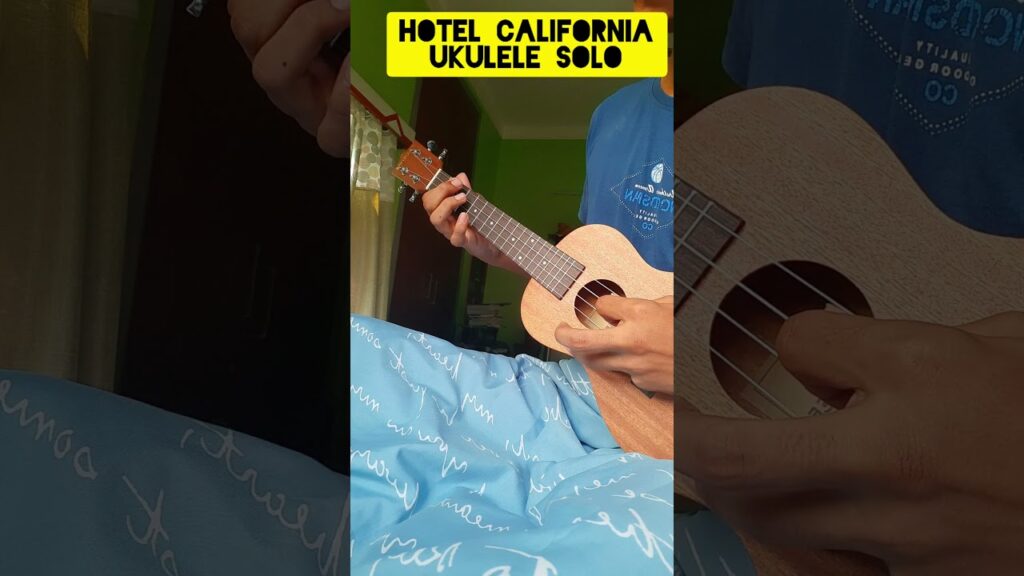 Eagles – Hotel California Ukulele Solo #eagles #hotelcaliforniasolo #ukulele #hotelcalifornia #solo