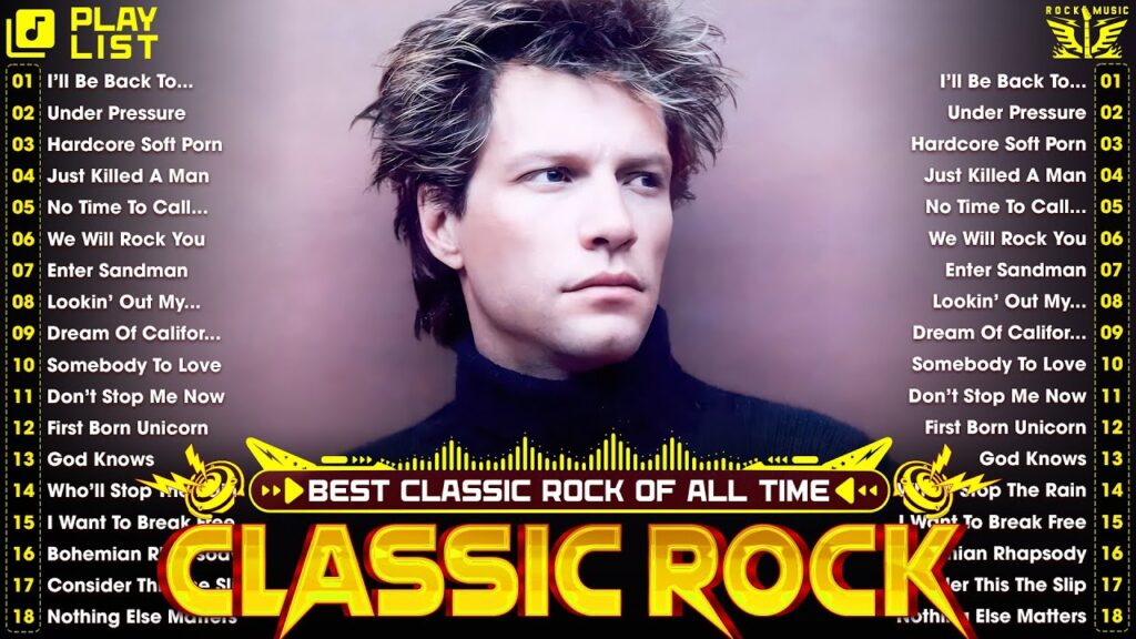 Queen, Bon Jovi, U2, The Eagles, Pink Floyd, Aerosmith 🔥 Classic Rock Greatest Hits 60s 70s 80s