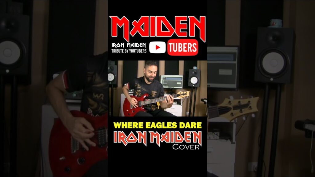 “Where Eagles Dare” – IRON MAIDEN Cover by Maiden Tubers #shorts