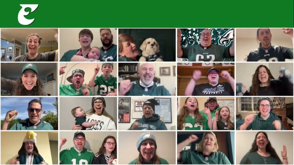 Fly Eagles Fly in Hebrew – virtual choir