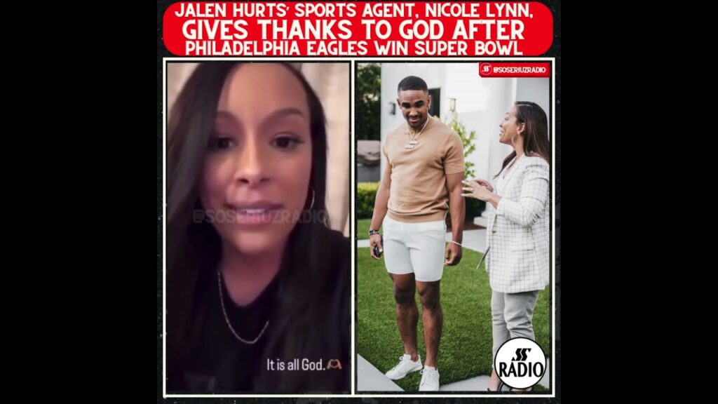 JALEN HURTS SPORTS AGENT PRAISES GOD AFTER PHILADELPHIA EAGLES WIN SUPER BOWL!!!