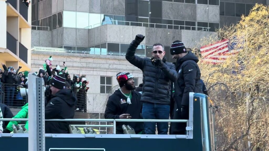 Philadelphia Eagles Super Bowl Parade in Philadelphia, PA (2/14/25) #philadelphia #eagles #parade