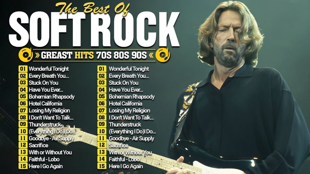 Eric Clapton, Lionel Richie, Phil Collins, Bee Gees, Eagles,Foreigner🎧Soft Rock Ballads 70s 80s 90s