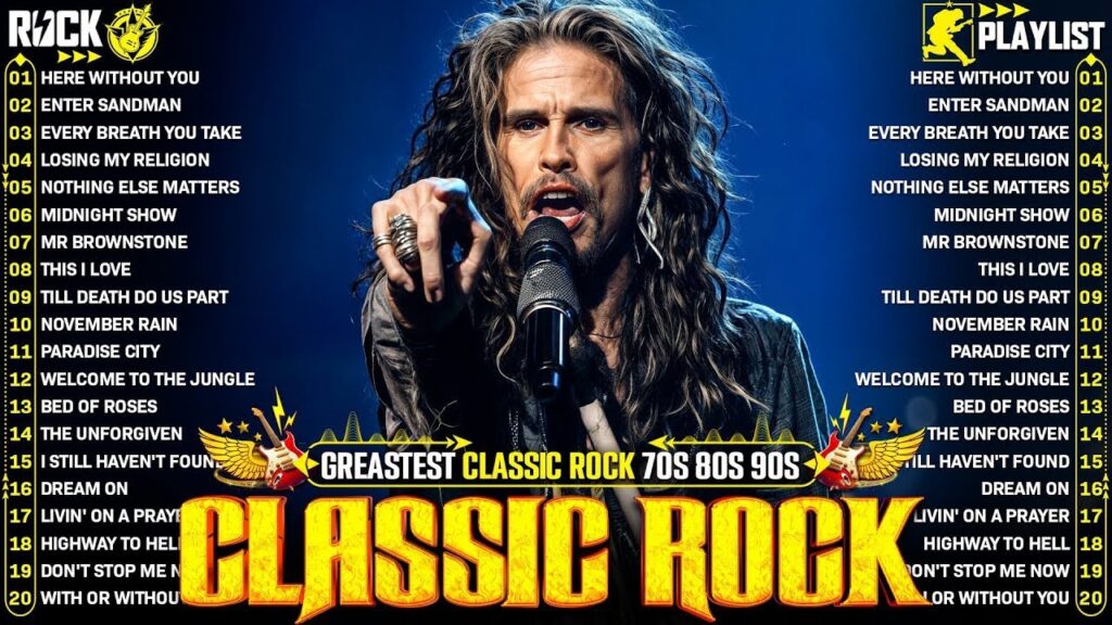 Classic Rock Songs 70s 80s 90s Full Album – Queen, Eagles, Pink Floyd, Def Leppard, Bon Jovi, ACDC